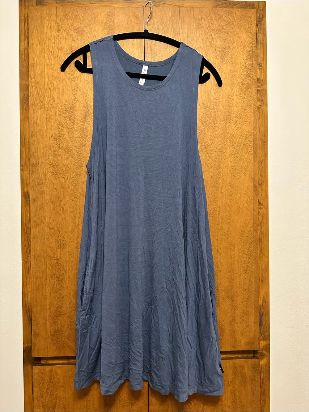 RVCA Dusty Blue Sleeveless Swing Tank